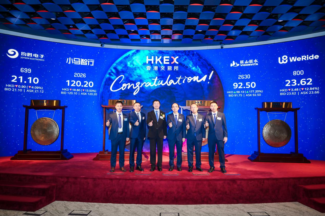 文远知行、小马智行同日登陆港交所，广州产投助力自动驾驶领军企业开启新征程
