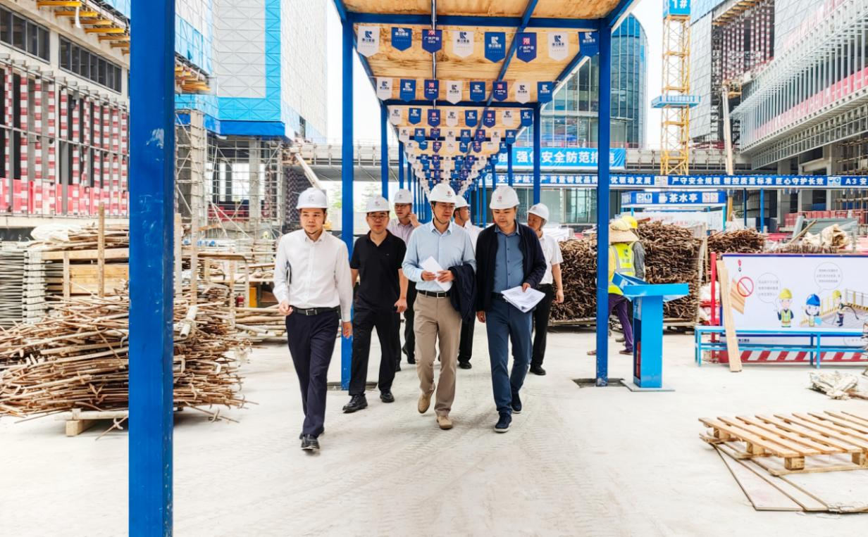 清风扬正气 监督护新程——广州产投集团纪委调研大湾区数字经济和生命科学产业园